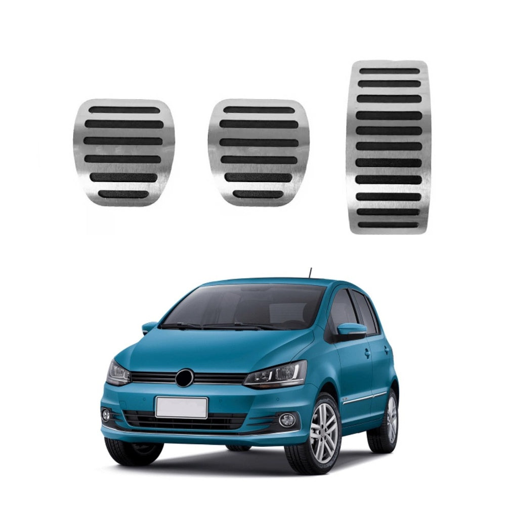 Pedaleira em Aço Inox Volkswagen Fox