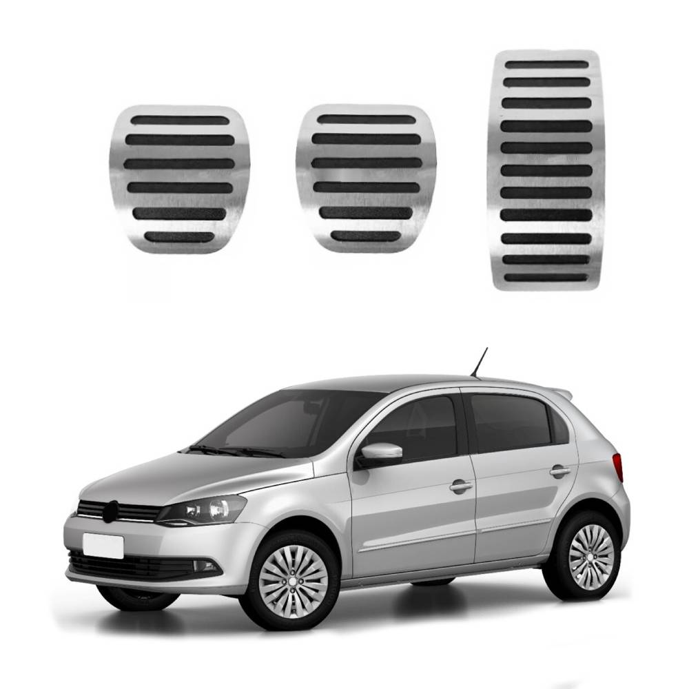Pedaleira em Aço Inox Volkswagen Gol