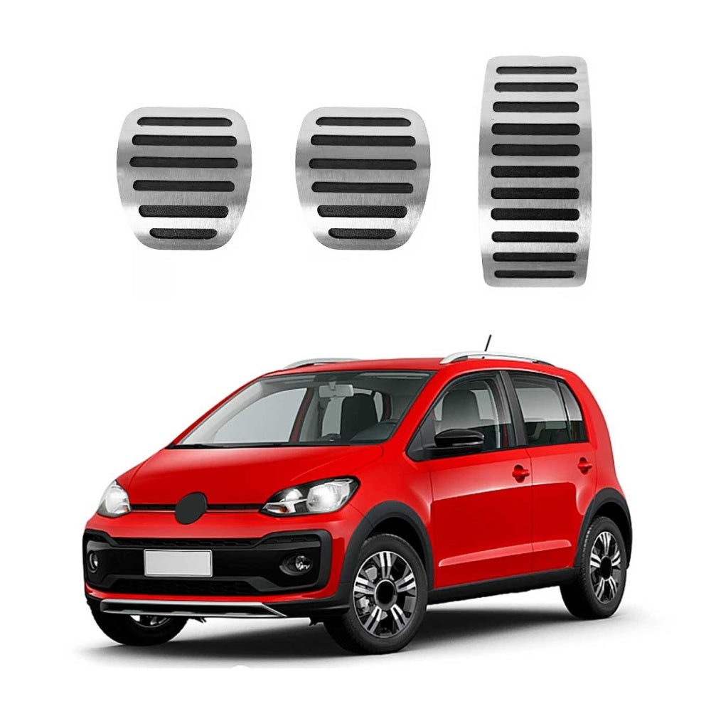 Pedaleira em Aço Inox Volkswagen Up!