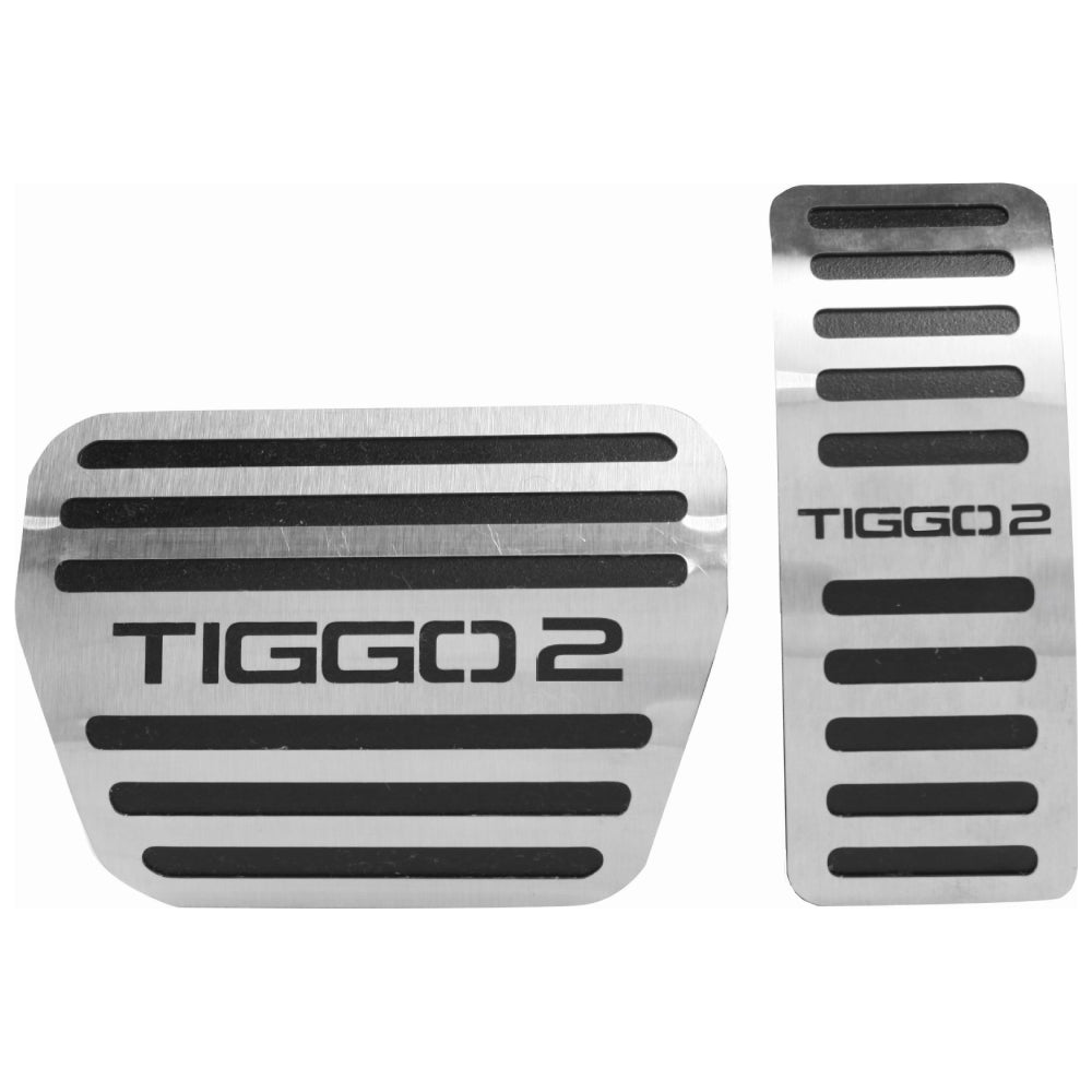 Pedaleira em Aço Inox Chery Tiggo 2