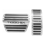 Pedaleira em Aço Inox Chery Tiggo 5x