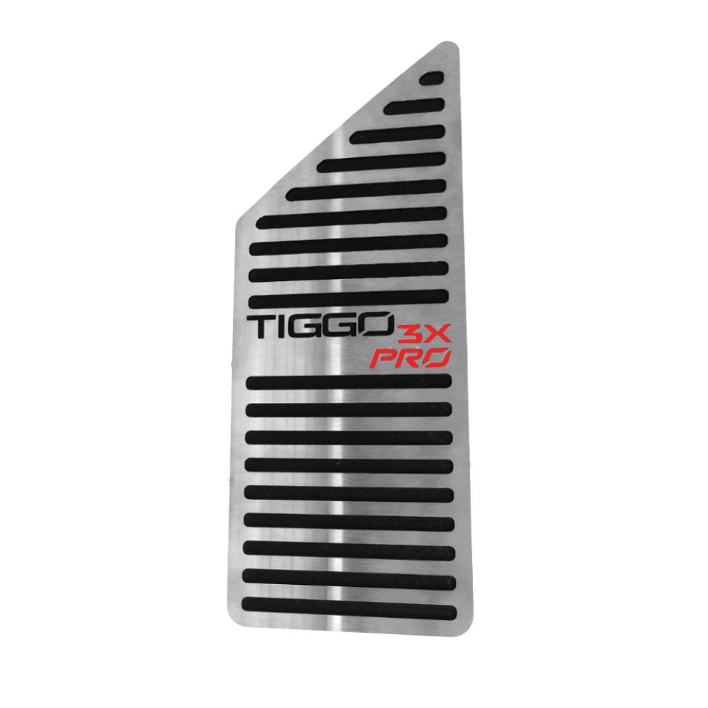 Descanso de pé em aço inox Chery  Tiggo 3x