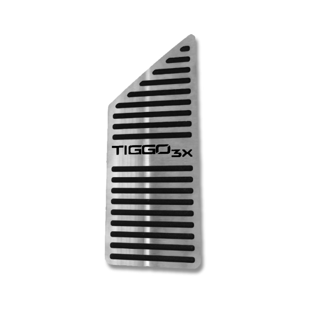 Descanso de pé em aço inox Chery  Tiggo 3x