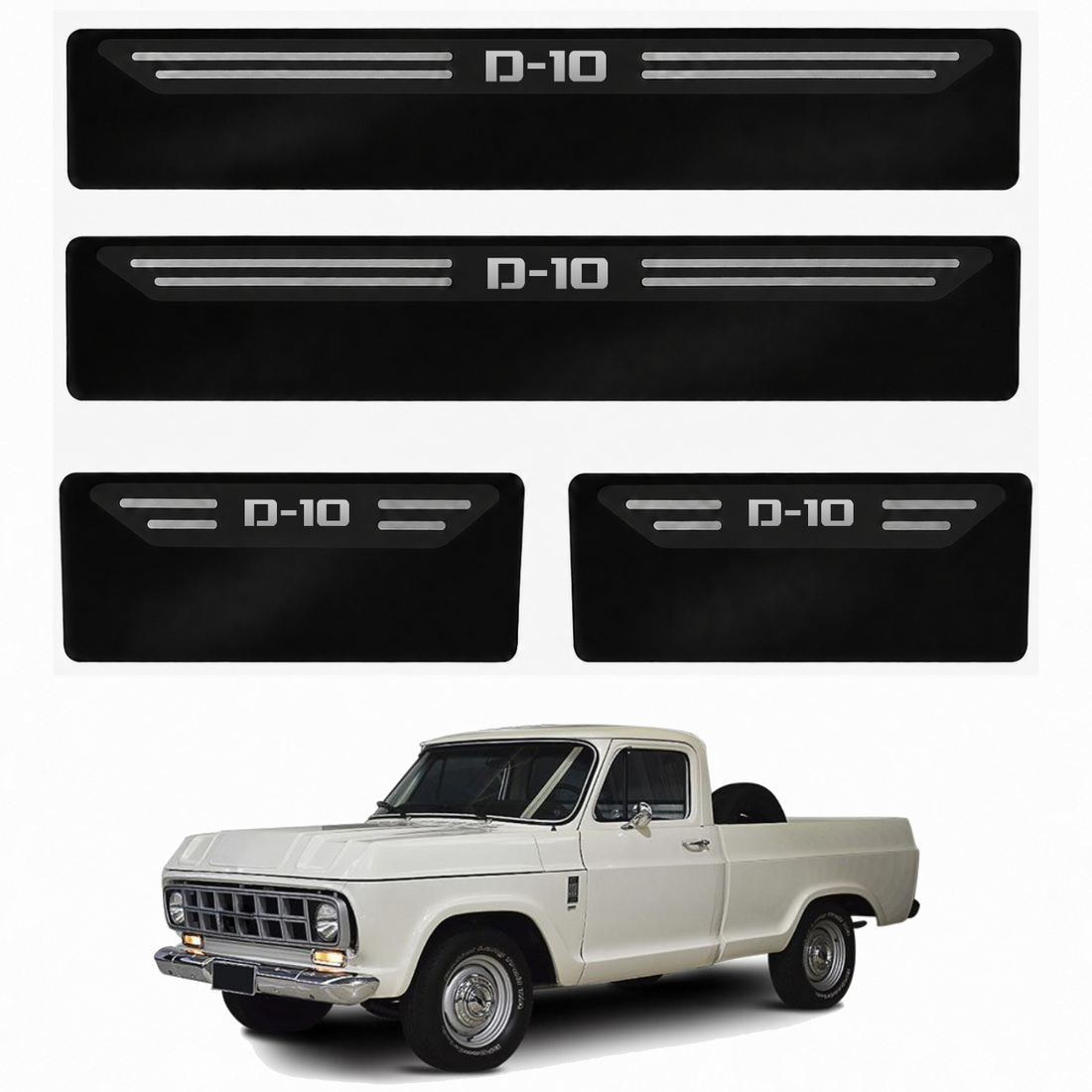 Soleira Black Chevrolet D10 - 1