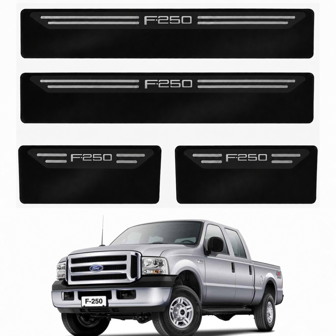 Soleira Black Ford F250 - 1