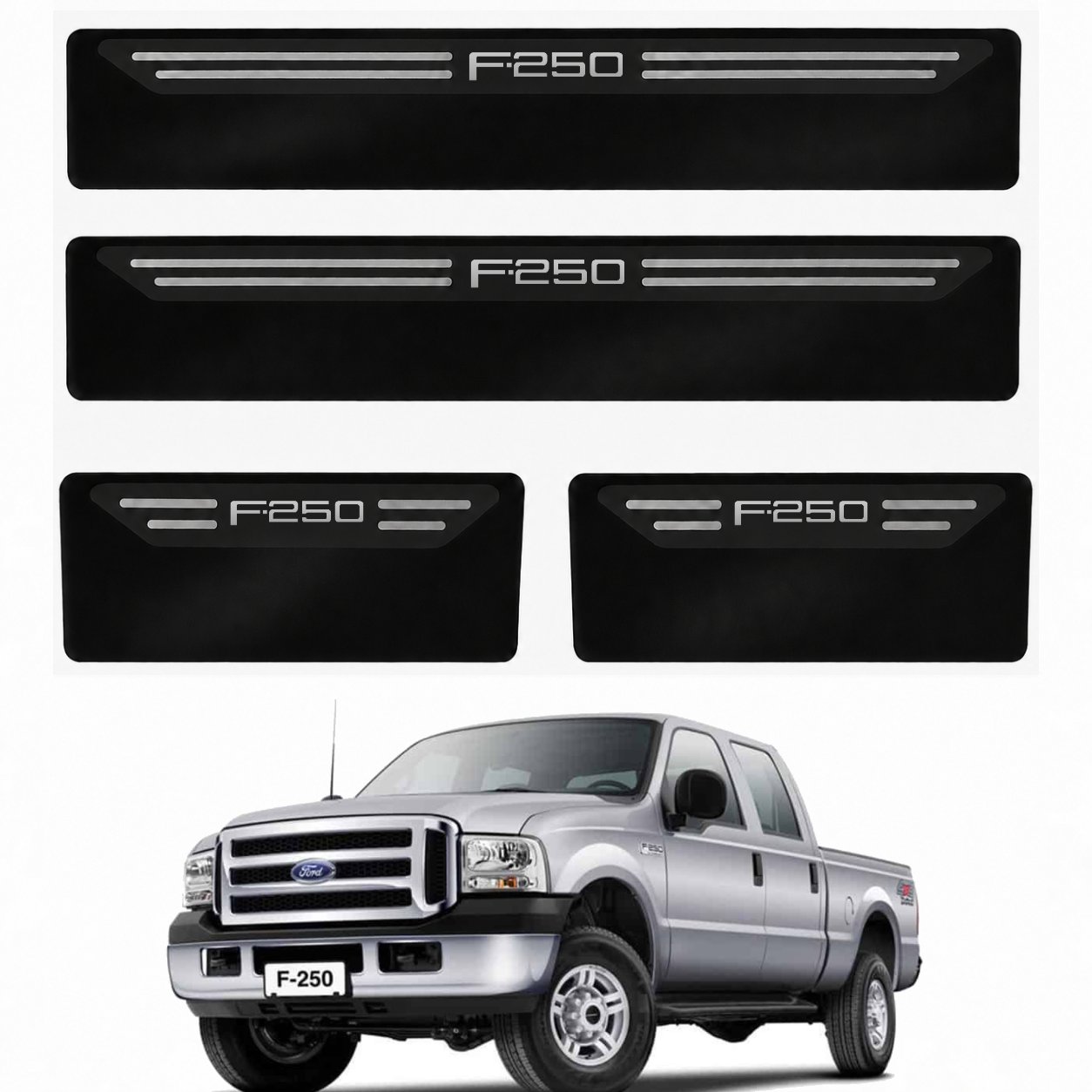 Soleira Black Ford F250 - 2