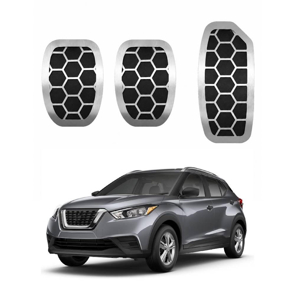 Pedaleira em aço inox Nissan Kicks Versa Urban MT Todos os anos