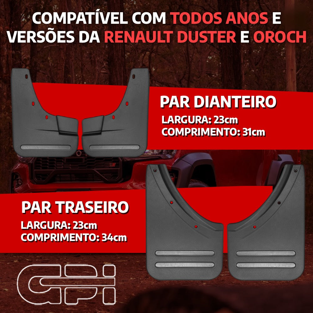 Kit Apara Barro Lameira Duster Oroch