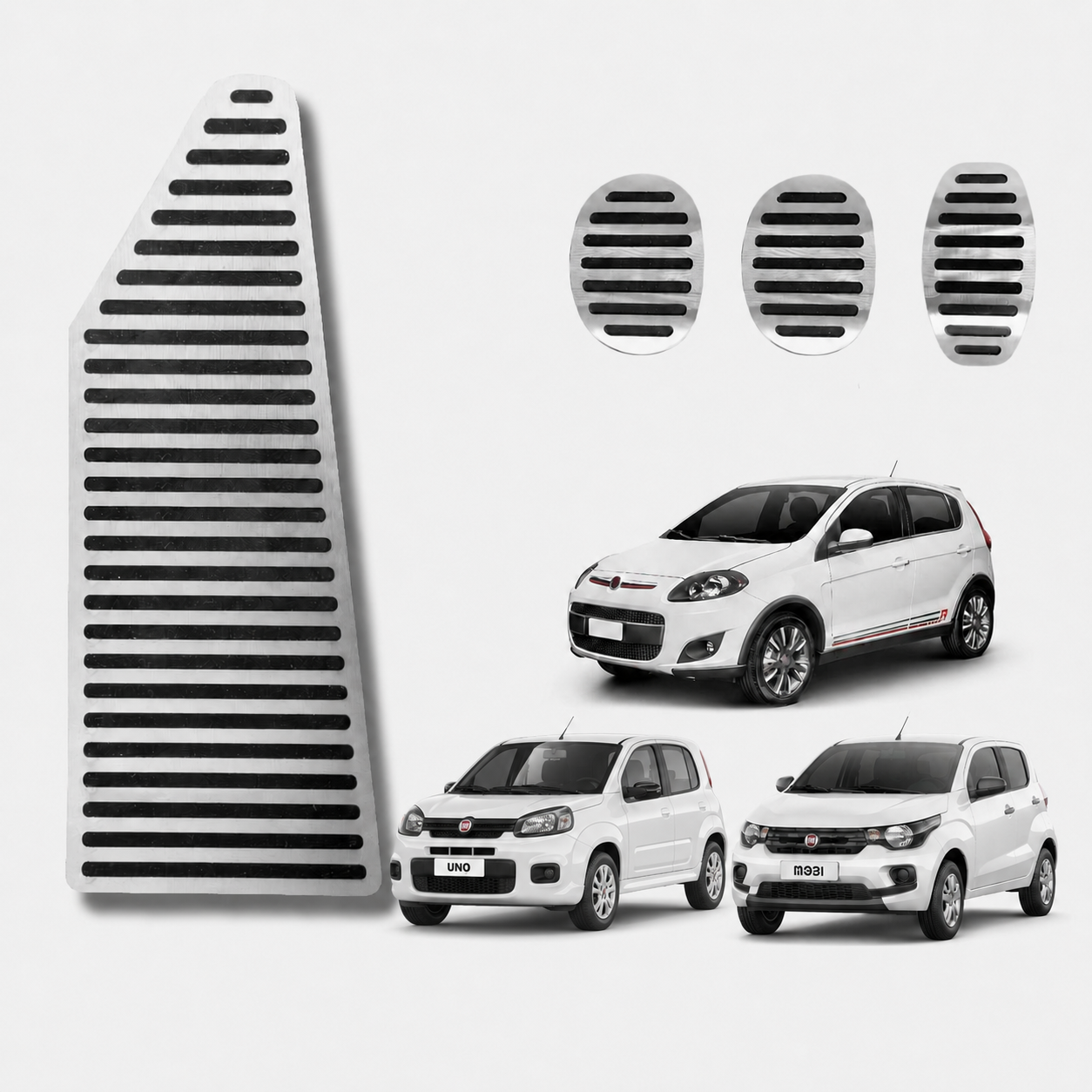 Descanso E Pedaleira Lisa Mt Fiat Strada 2013 A 2019 - 3
