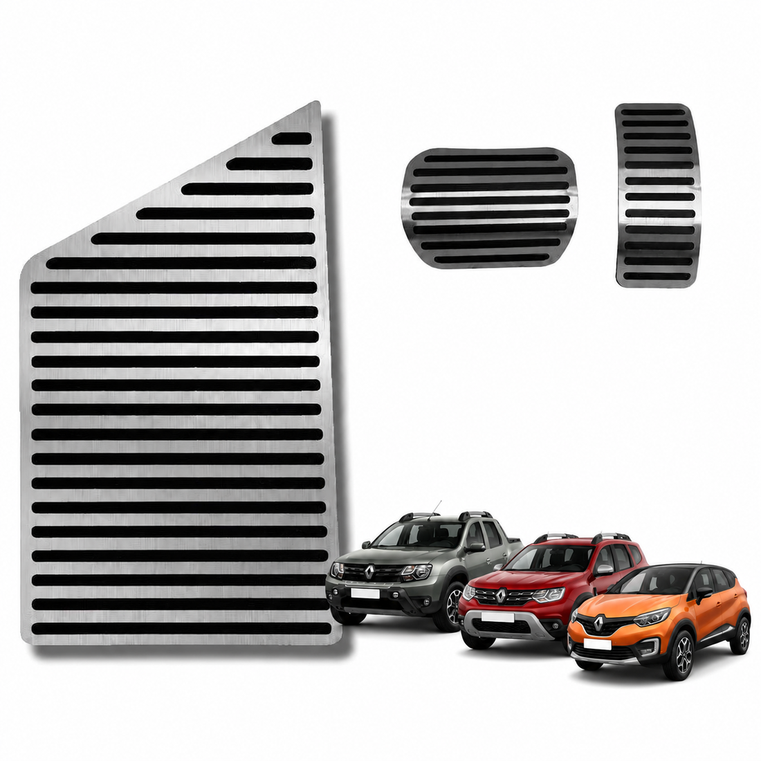 Descanso E Pedaleira Lisa At Renault Duster 12 A 20 - 1