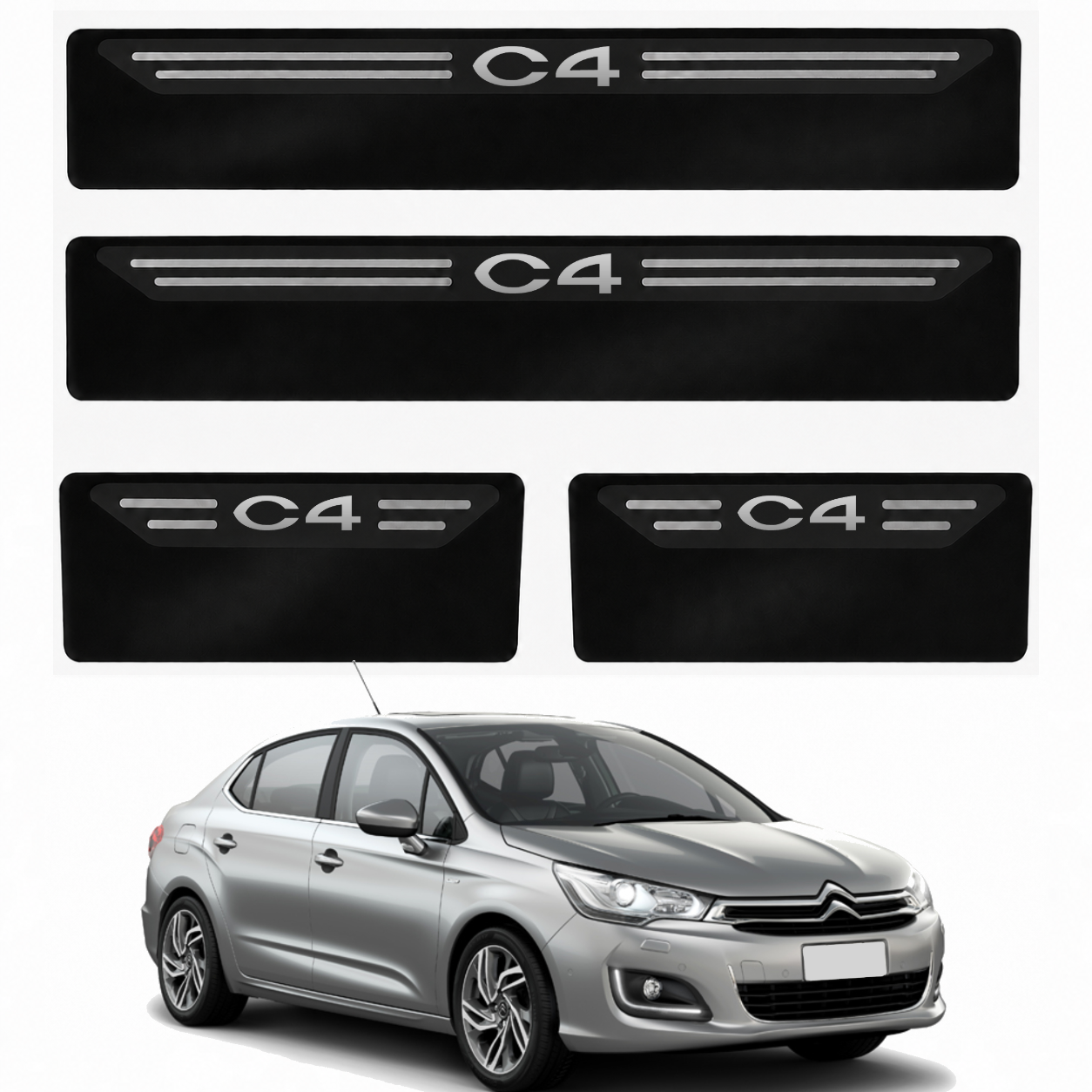 Soleira Black Citroen C4 - 2