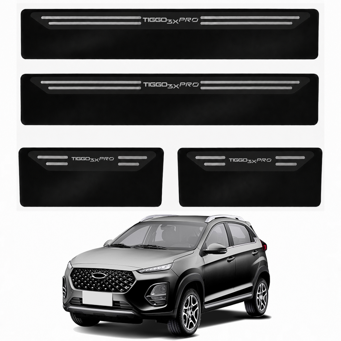 Soleira Black Chery Tiggo 3x Pro - 1