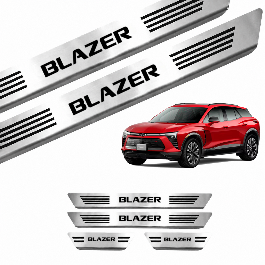 Soleira Curvada Chevrolet Blazer - 1
