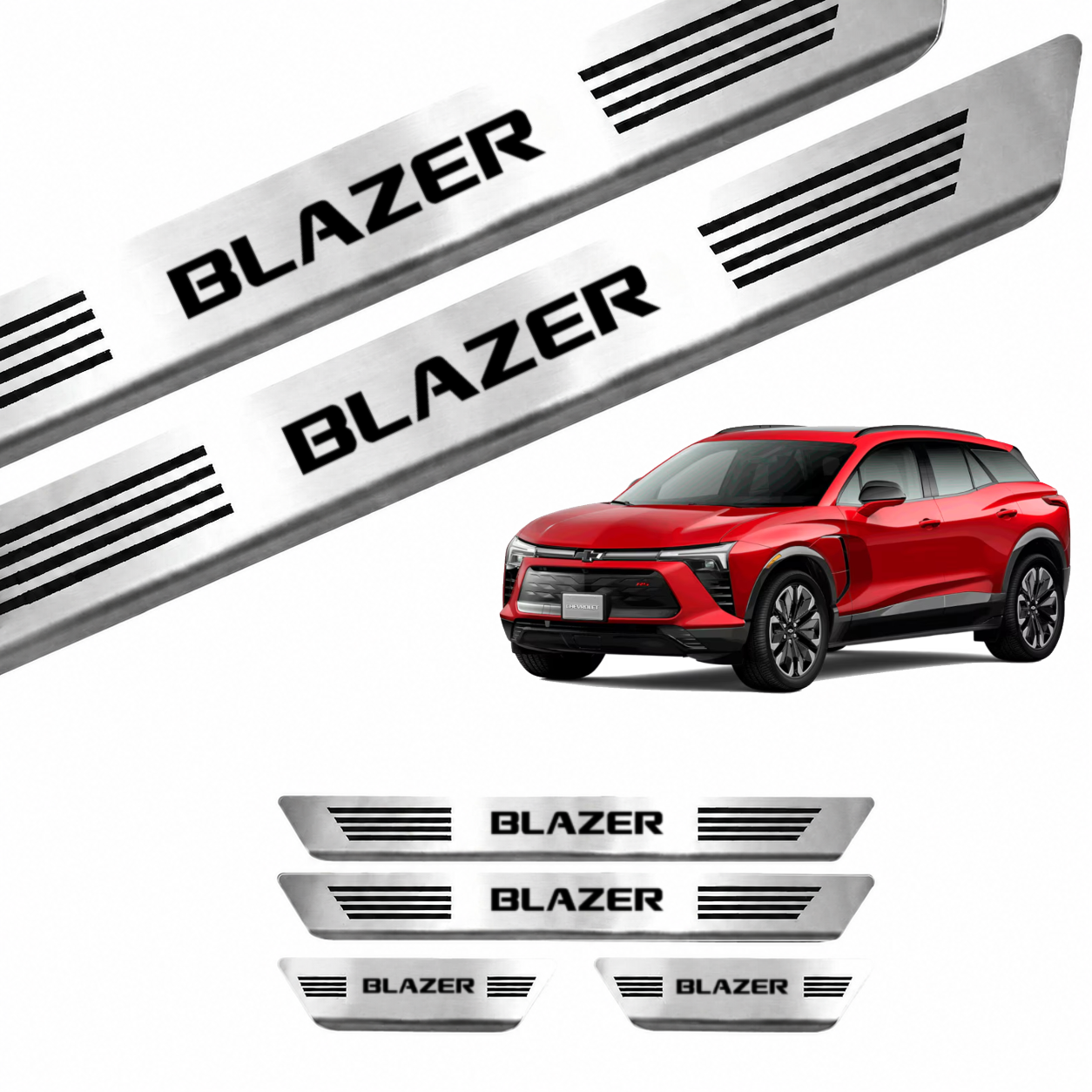 Soleira Curvada Chevrolet Blazer - 2