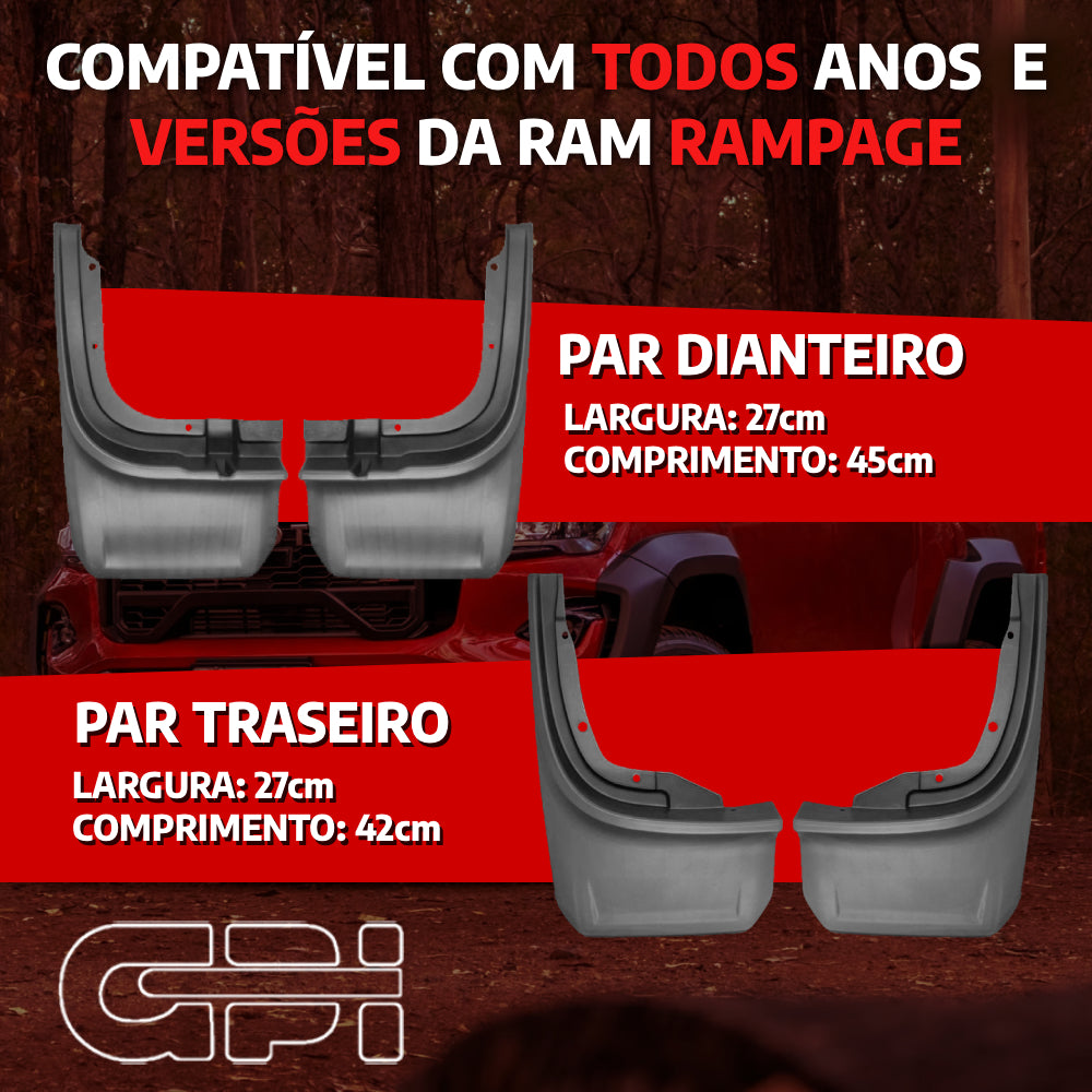 Kit Apara Barro Lameira Dodge Rampage