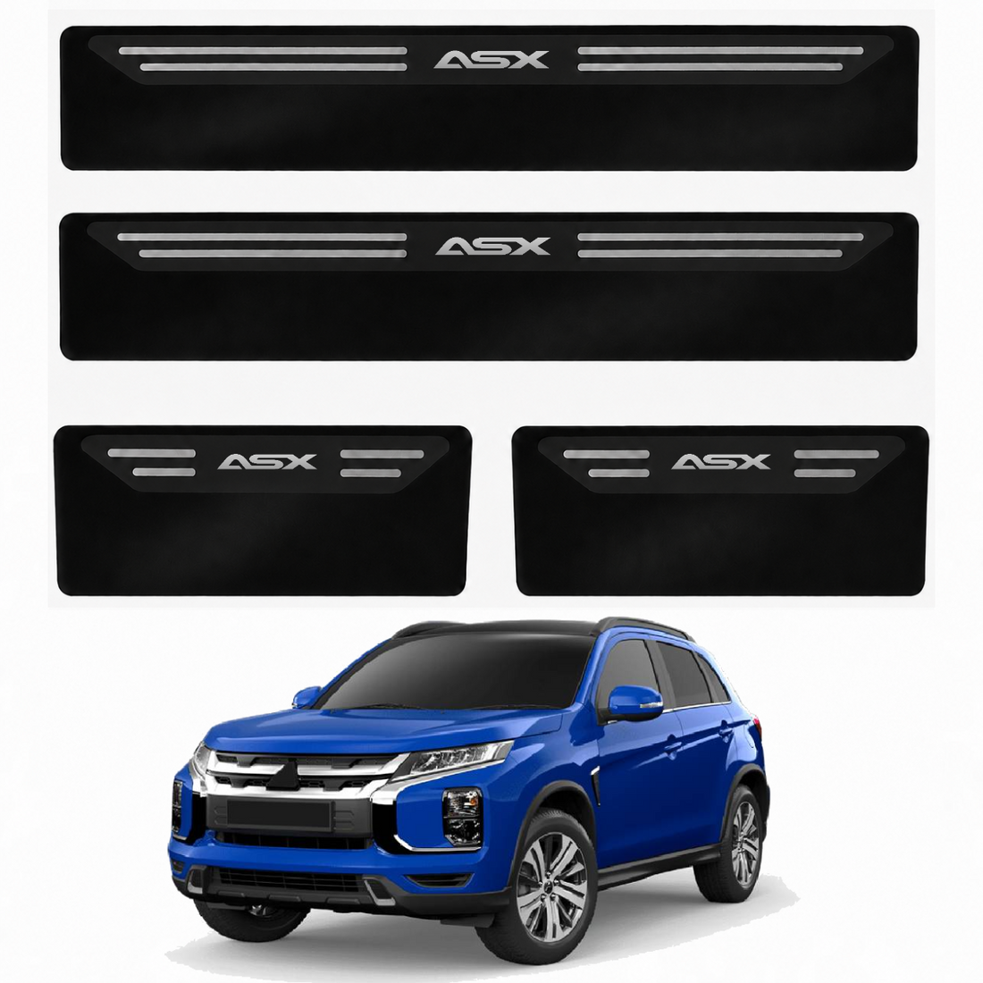 Soleira Black Mitsubishi Asx - 1