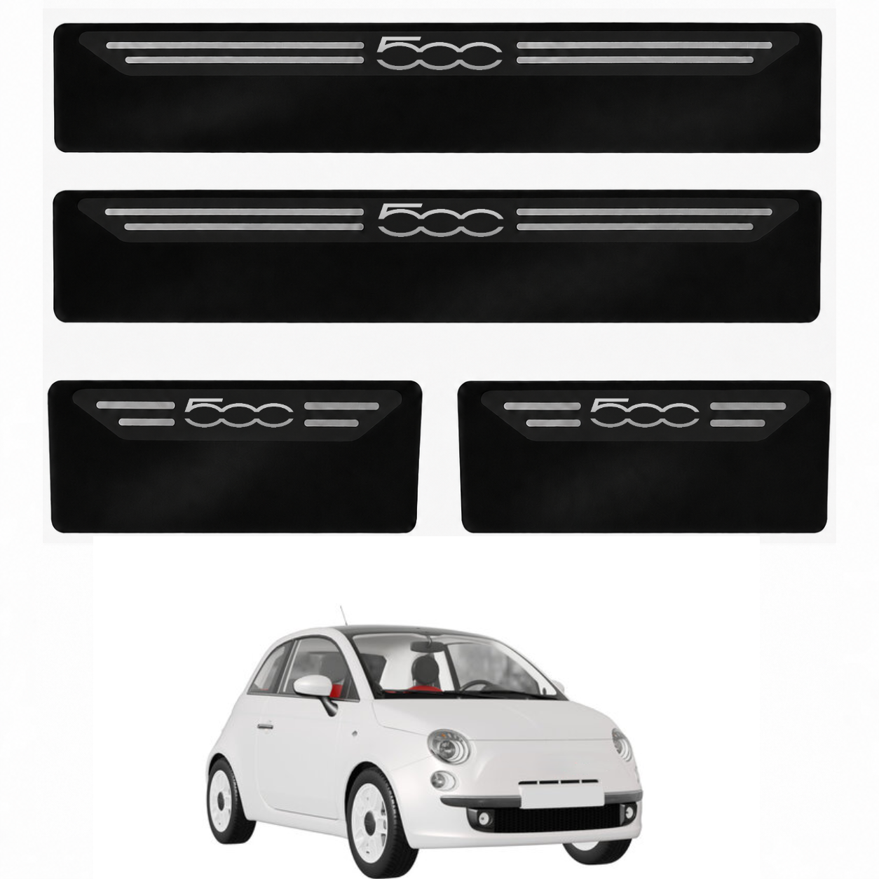 Soleira Black Fiat 500 - 2