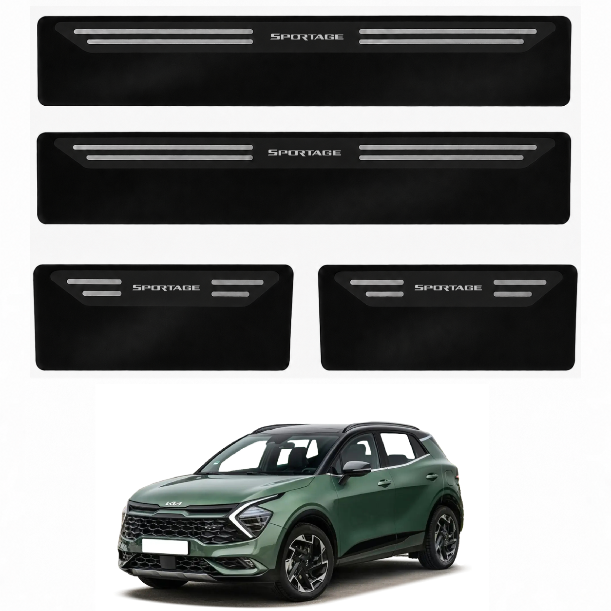 Soleira Black Kia Sportage - 2