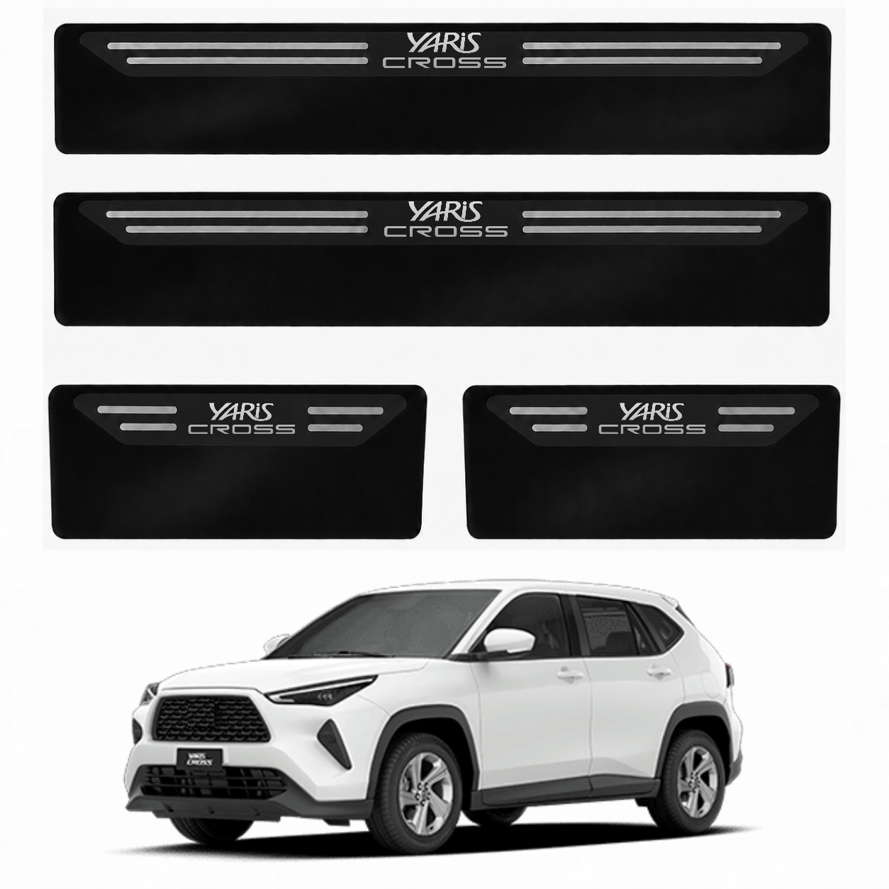 Soleira Black Toyota Yaris Cross - 2