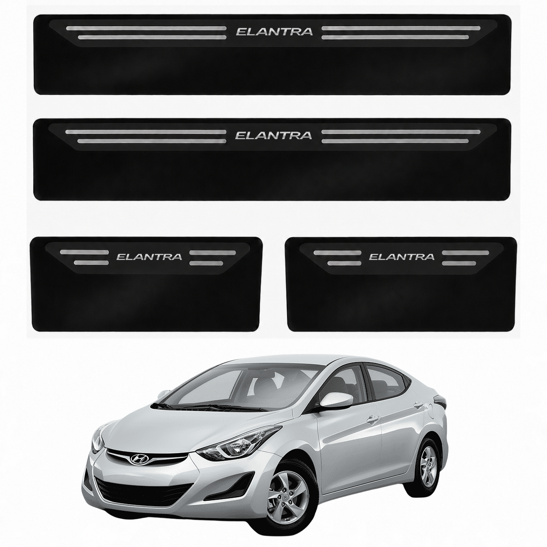 Soleira Black Hyundai Elantra - 1
