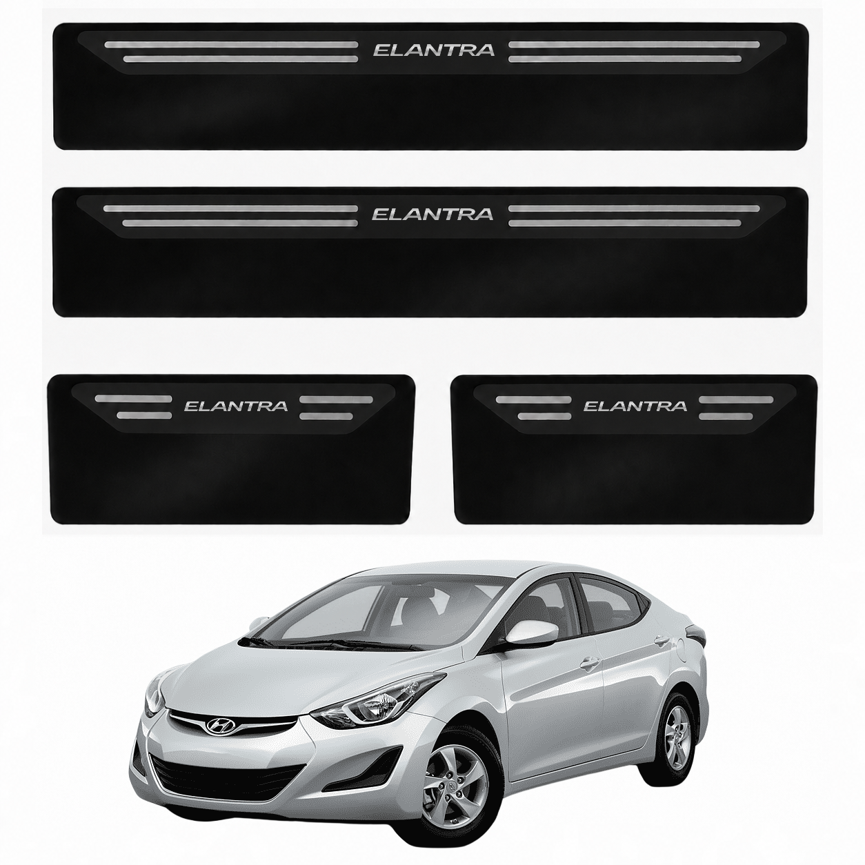 Soleira Black Hyundai Elantra - 2
