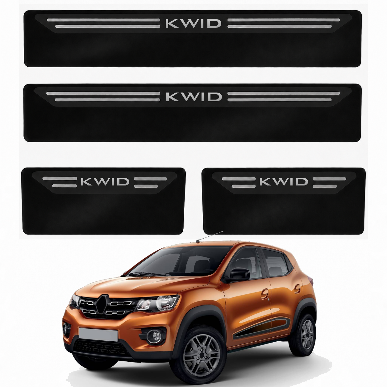 Soleira Black Renault Kwid - 2
