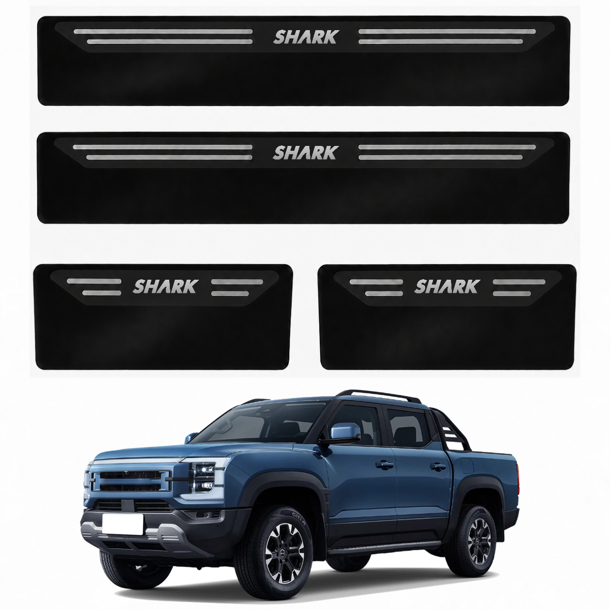 Soleira Black Byd Shark - 2