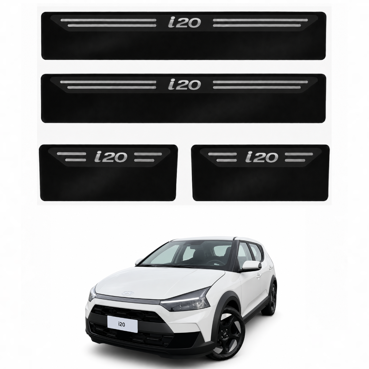 Soleira Black Hyundai I20 - 2