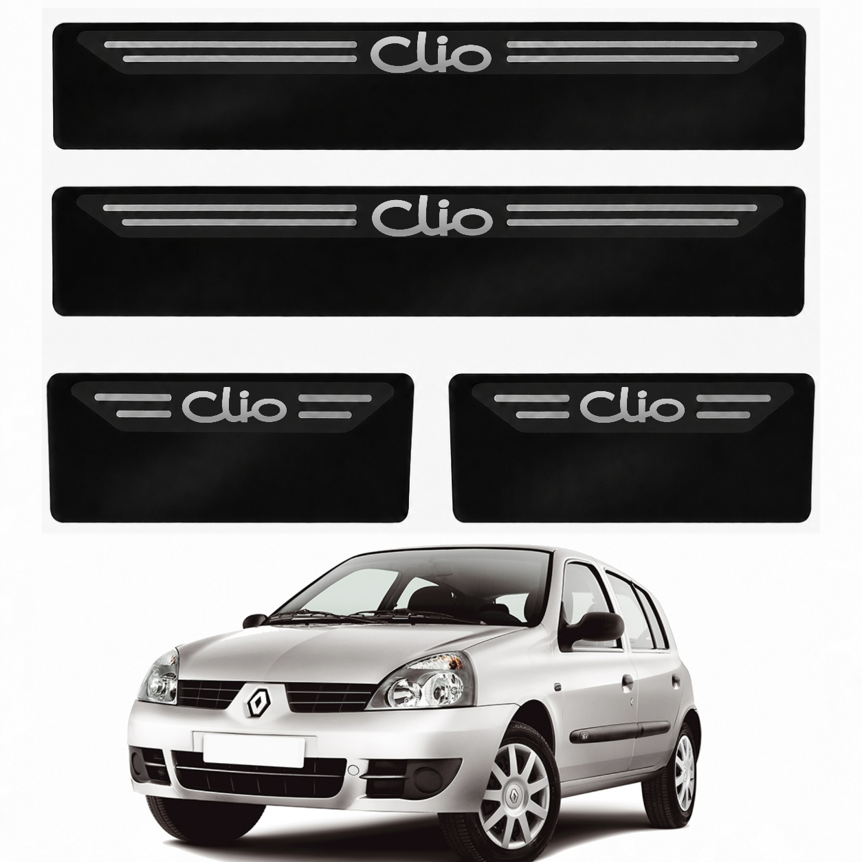Soleira Black Renault Clio - 2