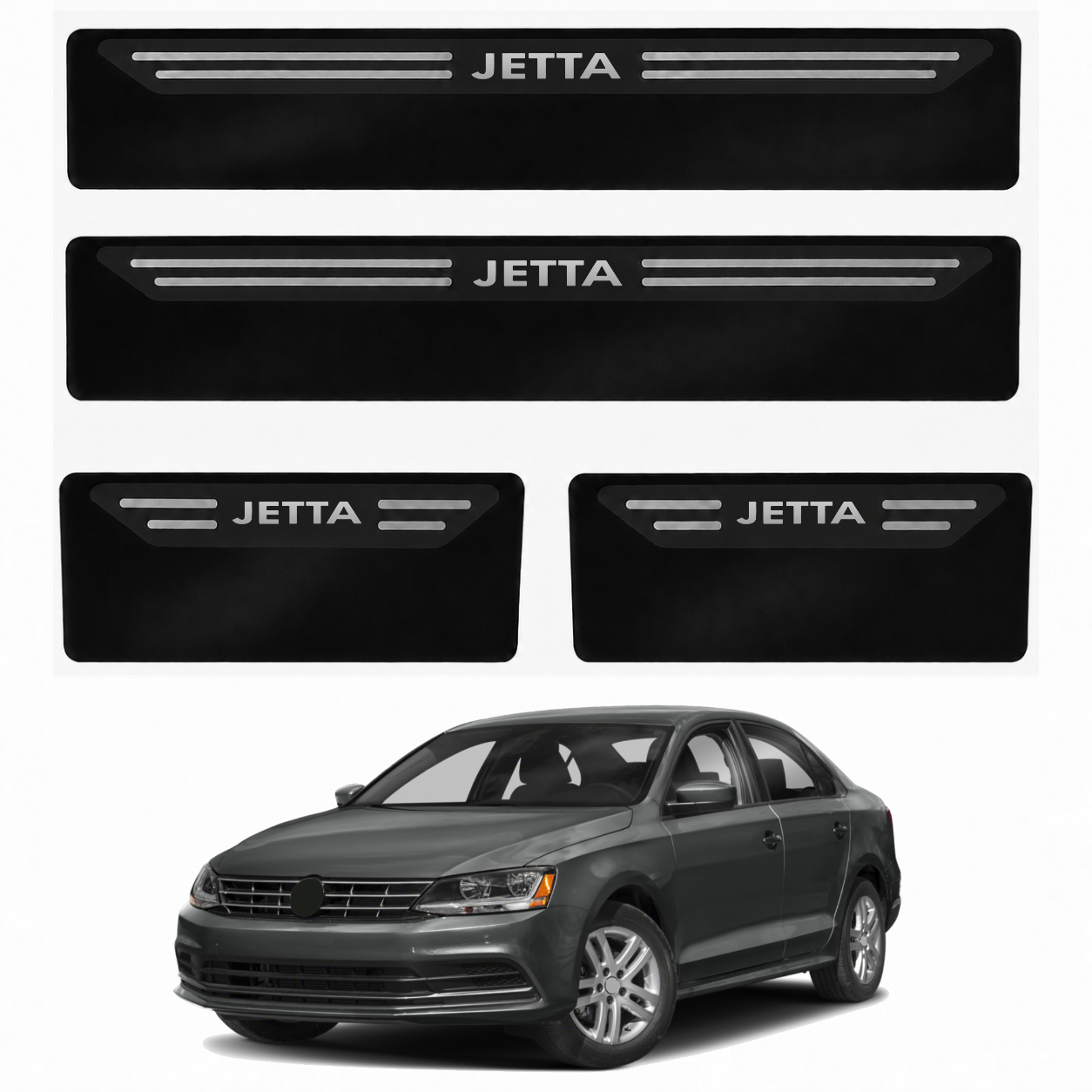 Soleira Black Volkswagen Jetta 11 18 - 2