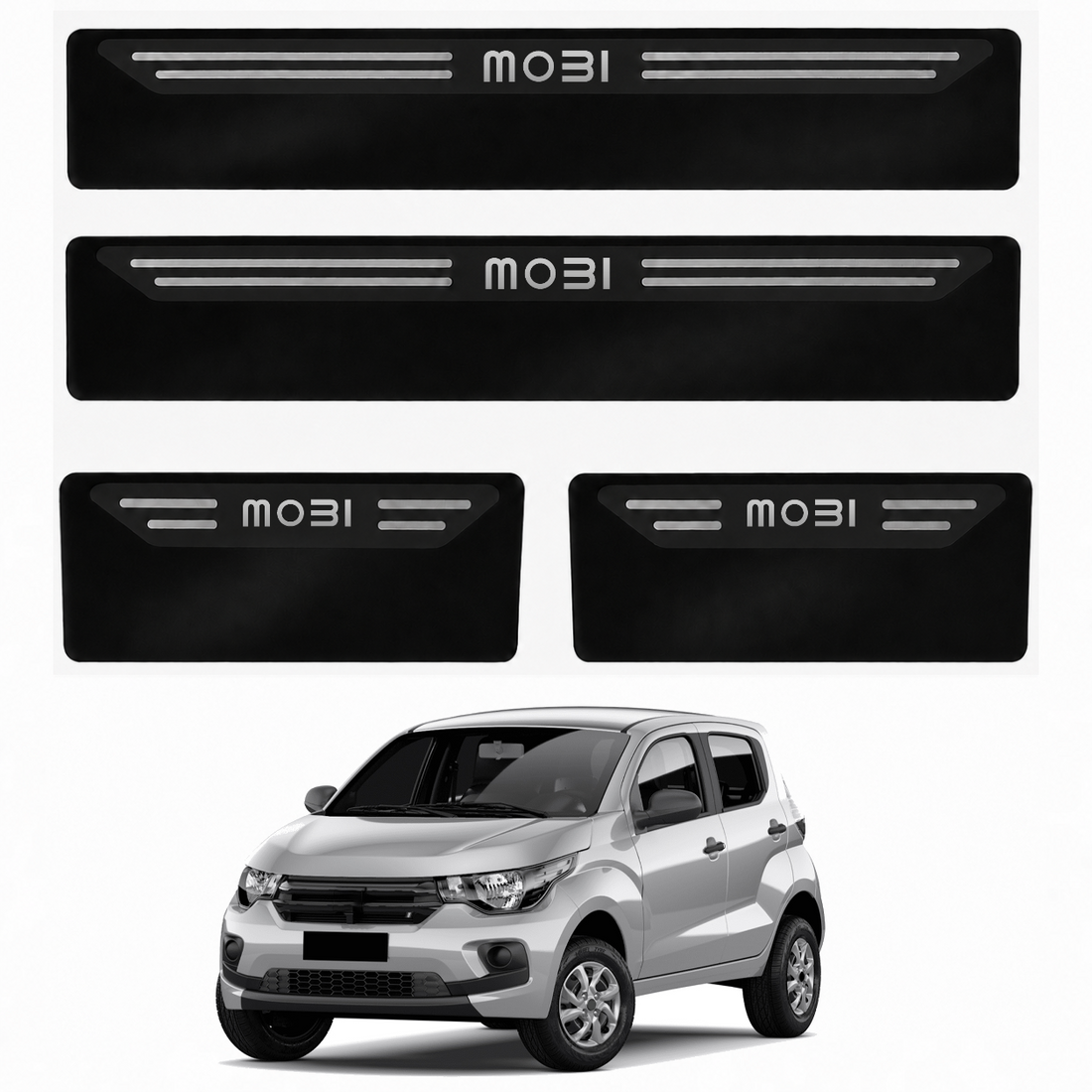 Soleira Black Fiat Mobi - 1