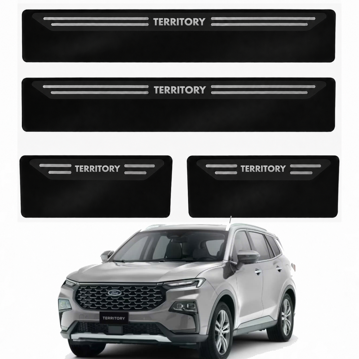 Soleira Black Ford Territory - 2