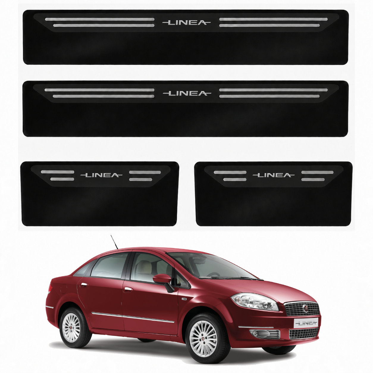 Soleira Black Fiat Linea - 2