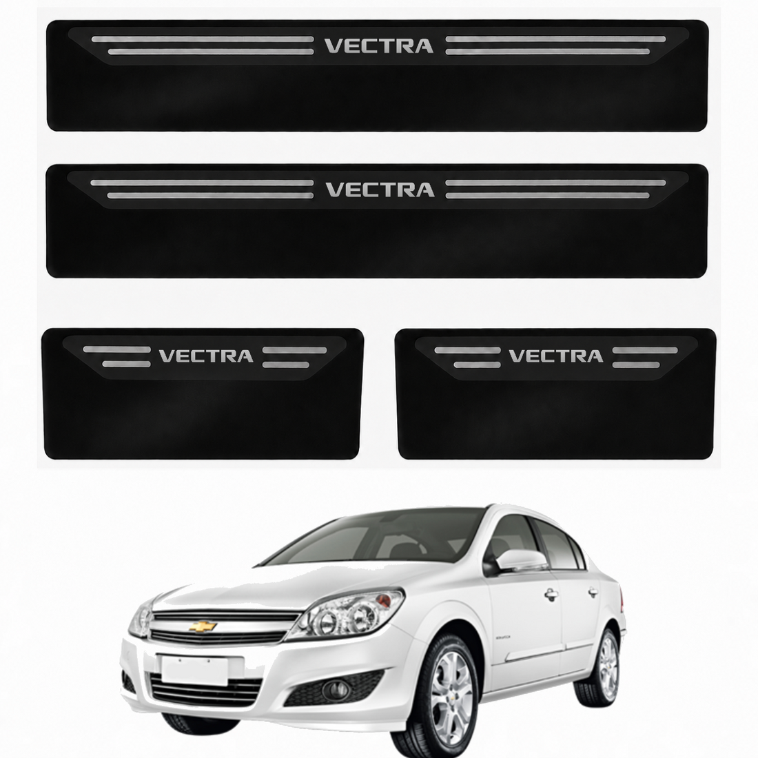 Soleira Black Chevrolet Vectra - 1