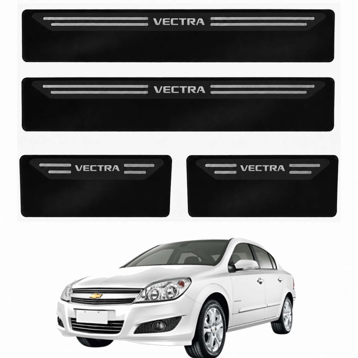 Soleira Black Chevrolet Vectra - 2