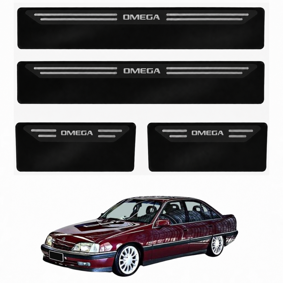 Soleira Black Chevrolet Omega - 1