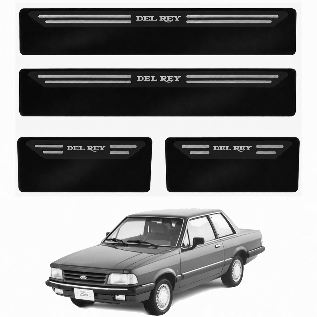 Soleira Black Ford Del Rey - 1