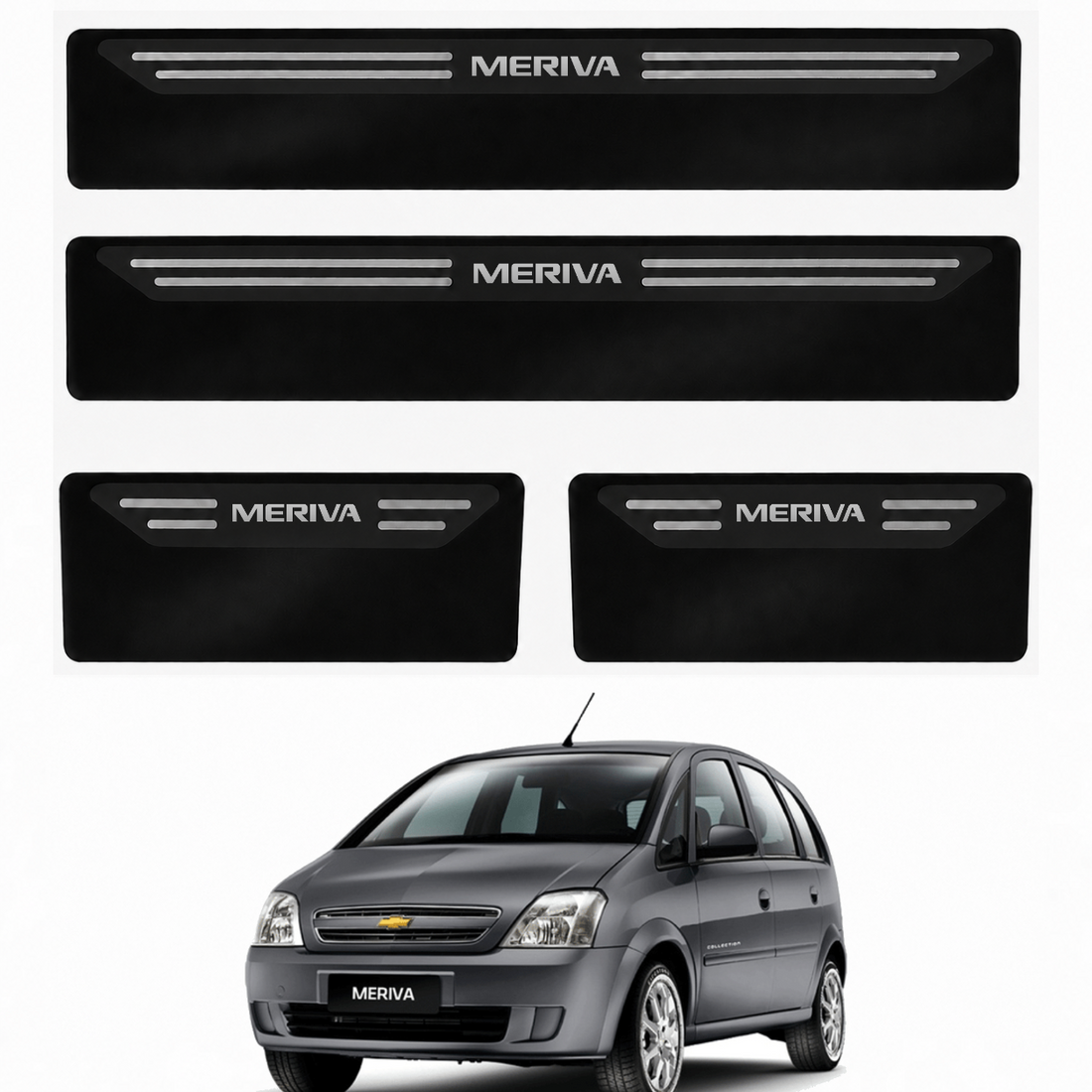 Soleira Black Chevrolet Meriva - 1