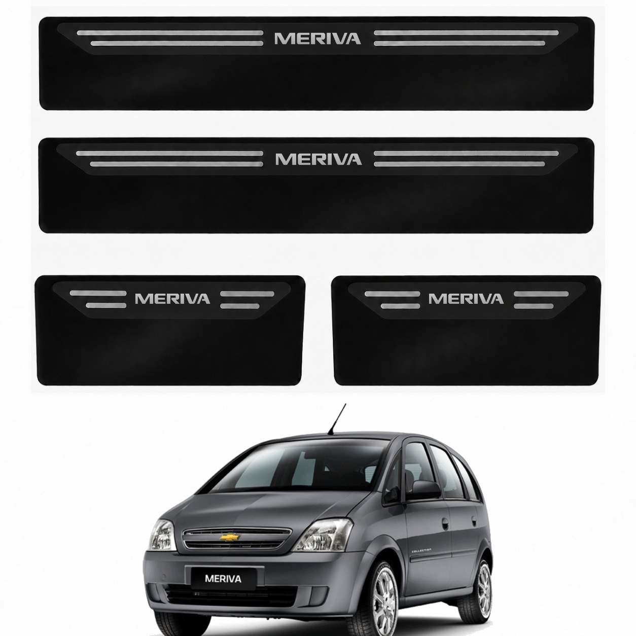 Soleira Black Chevrolet Meriva - 2