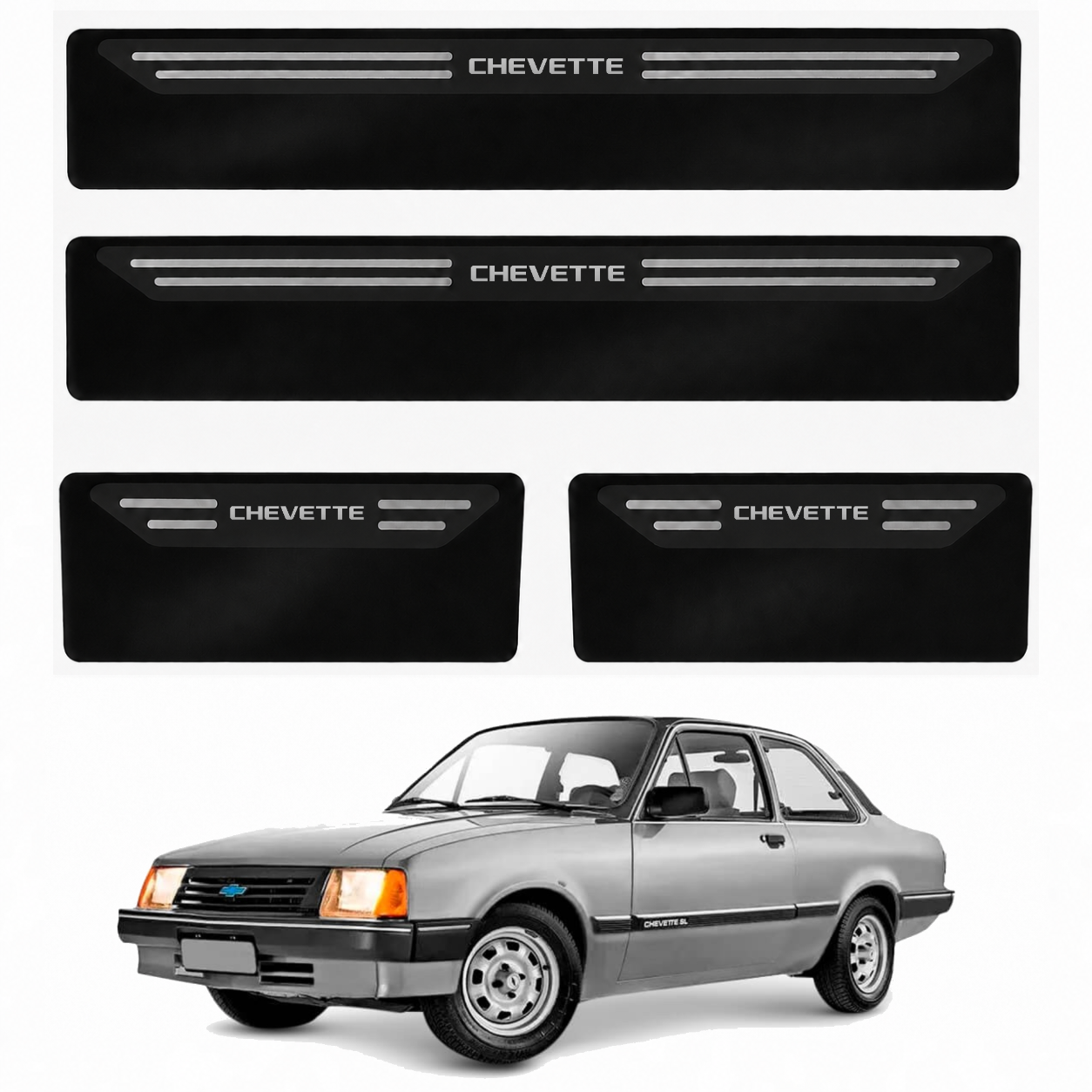Soleira Black Chevrolet Chevette - 2