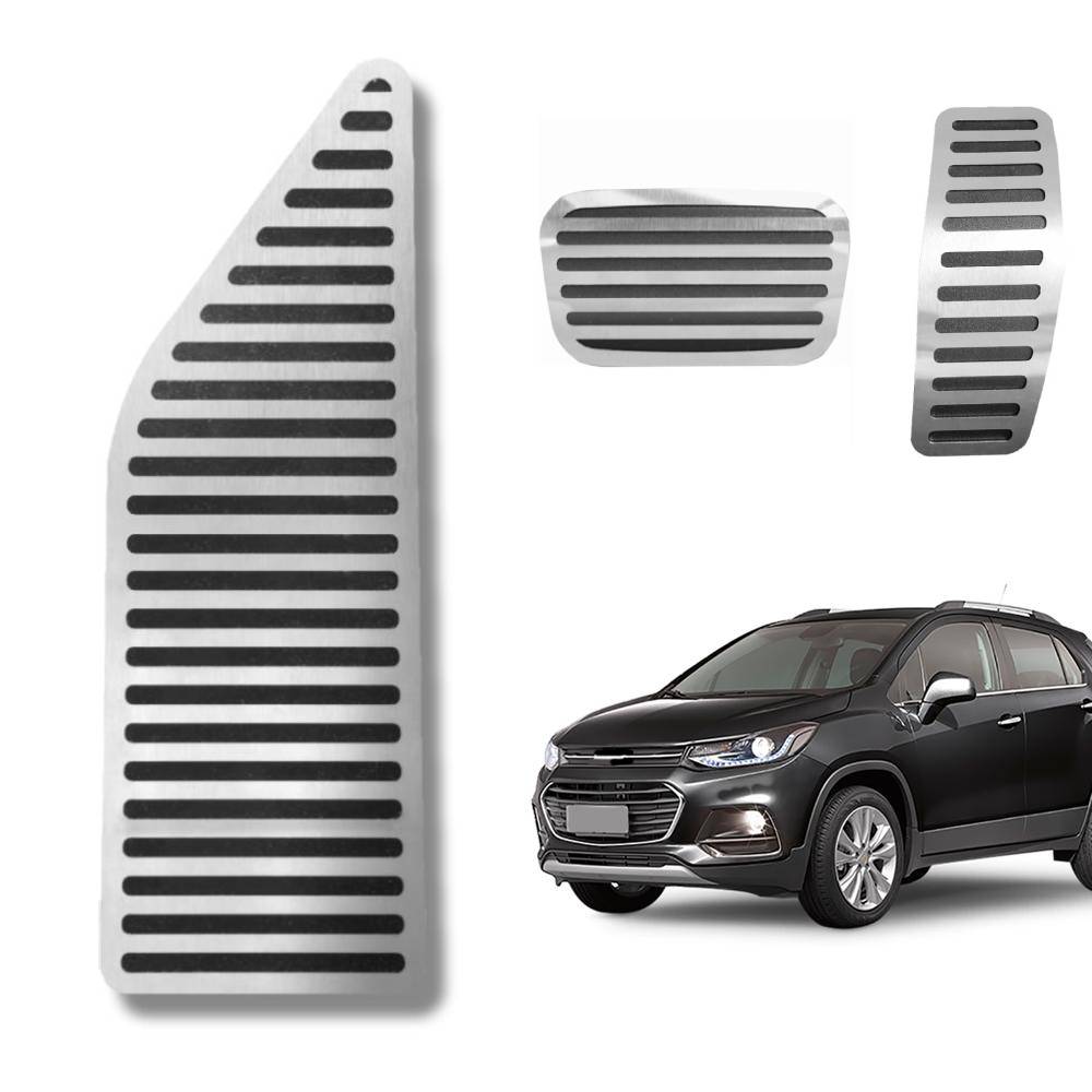 Descanso E Pedaleira Lisa At Chevrolet Tracker 2012 A 2019 - 1