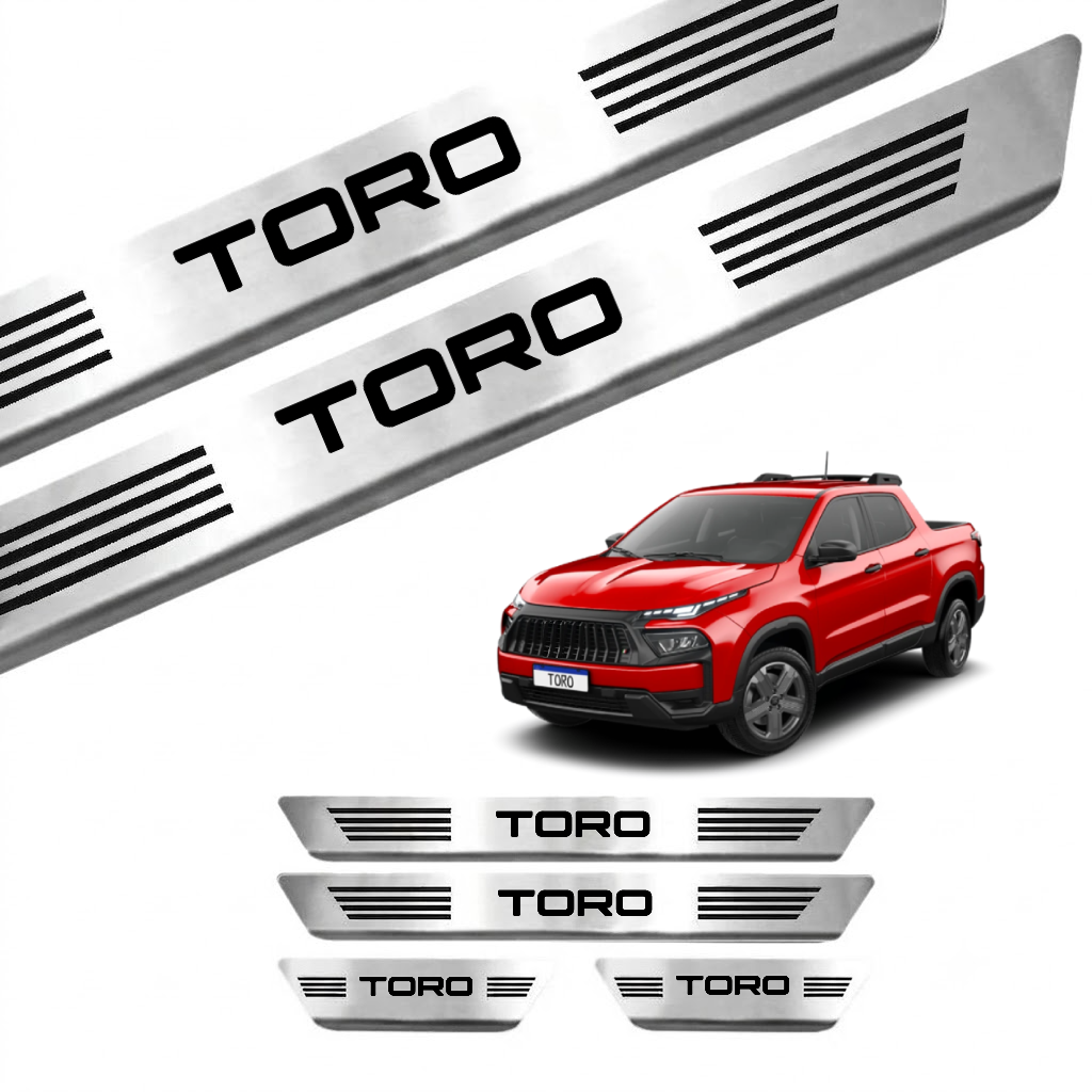Soleira Curvada Fiat Toro 2025 Em Diante - 2