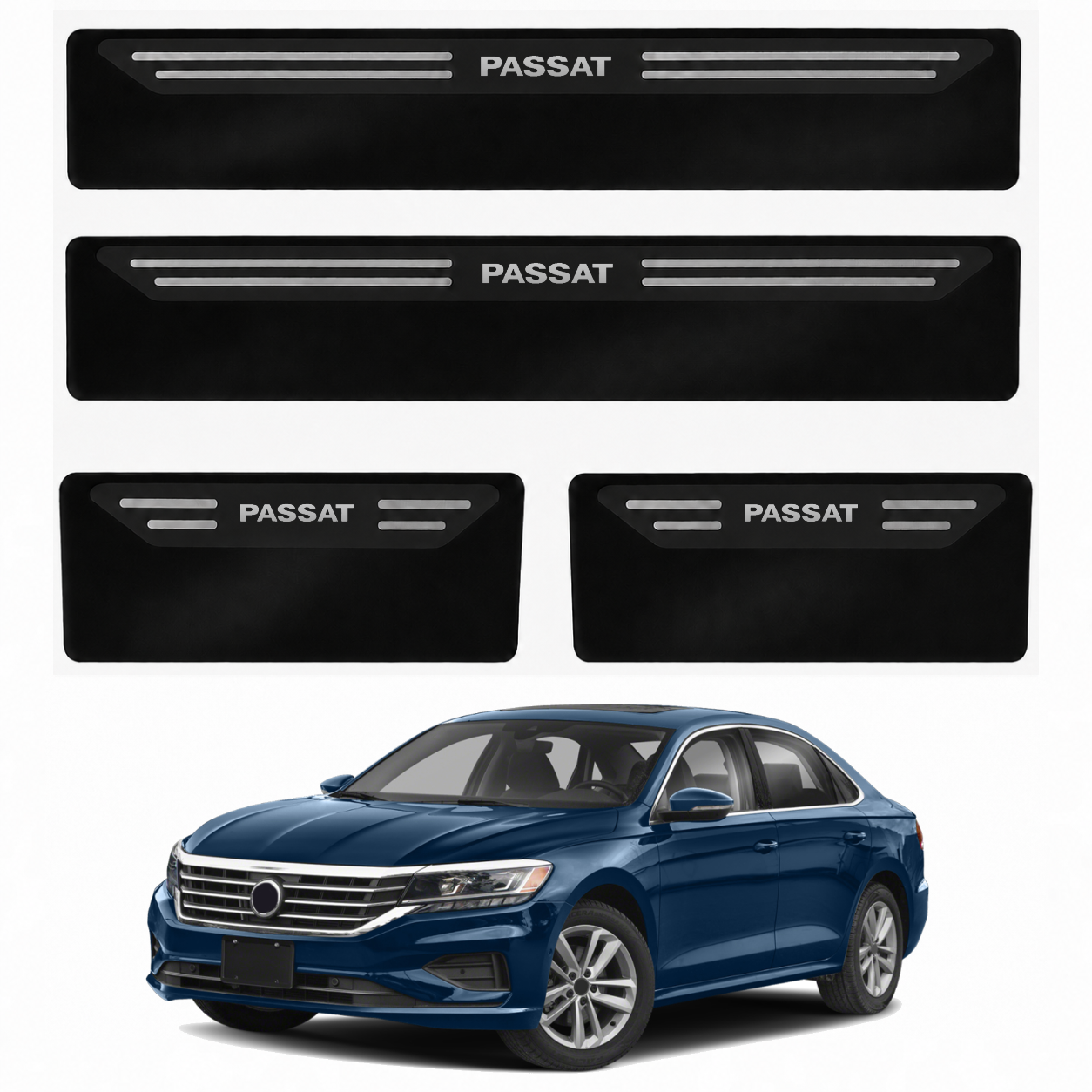 Soleira Black Volkswagen Passat - 2