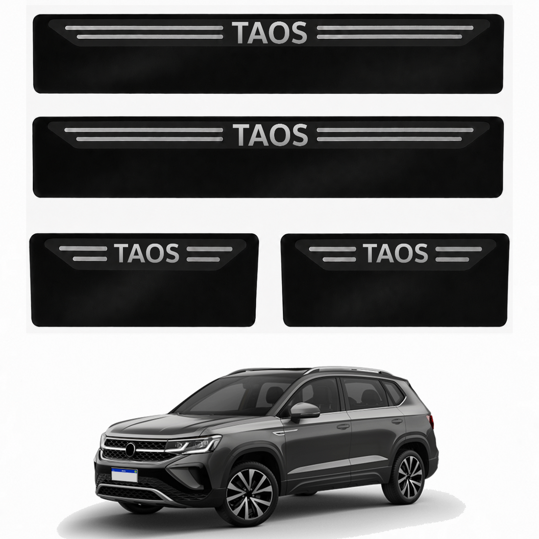 Soleira Black Volkswagen Taos - 1