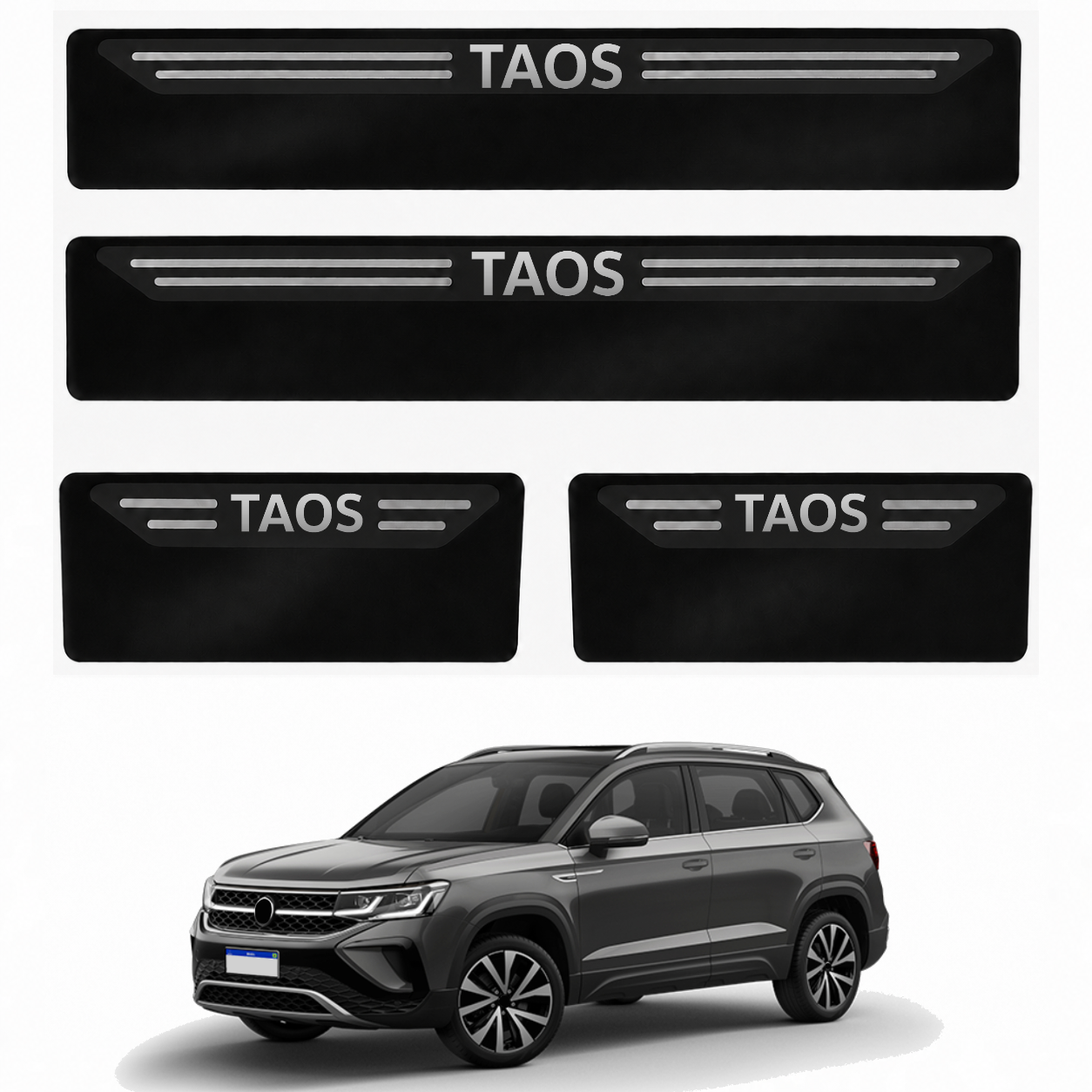 Soleira Black Volkswagen Taos - 2