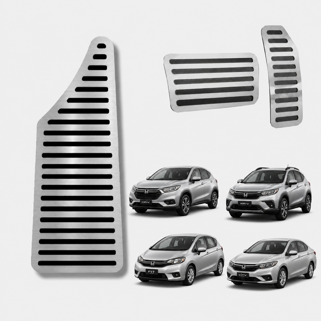Descanso E Pedaleira Lisa At Honda City 2015 A 2021 - 1