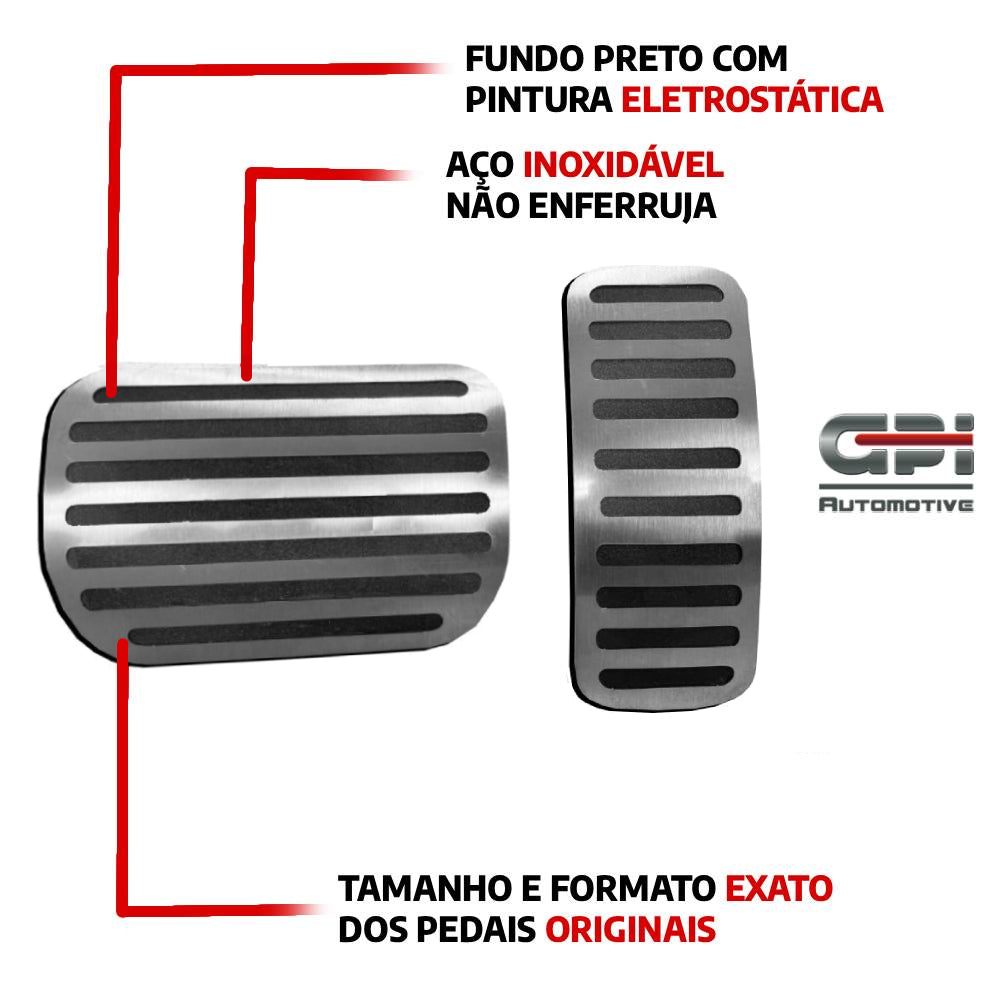 Pedaleira E Soleira At Liso Gac Aion V - 1