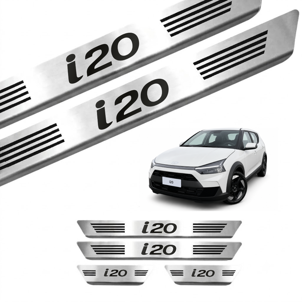 Soleira Curvada Hyundai I20 - 2