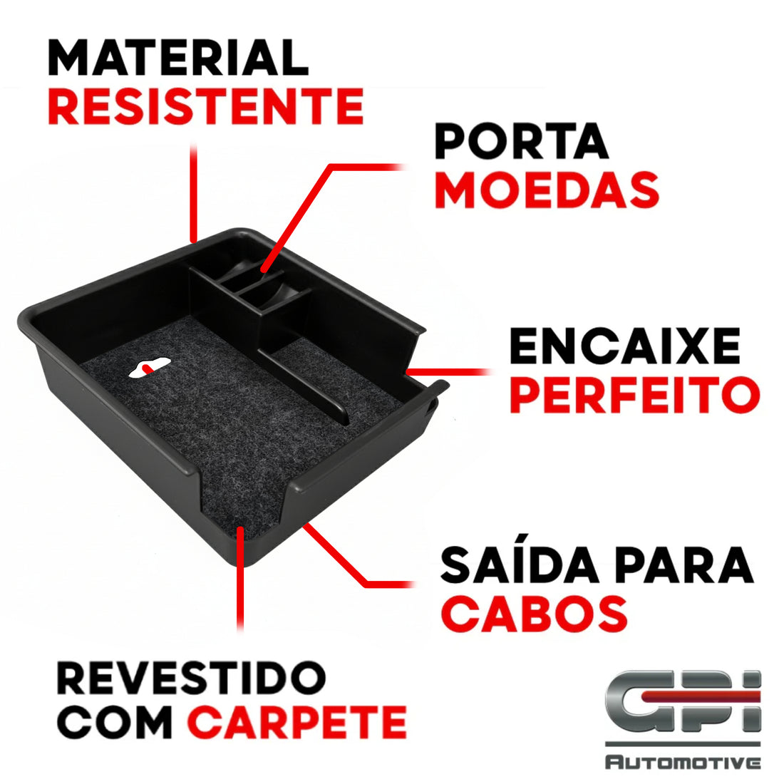 Acessório Organizador Porta Treco Hyundai Creta 2022/...