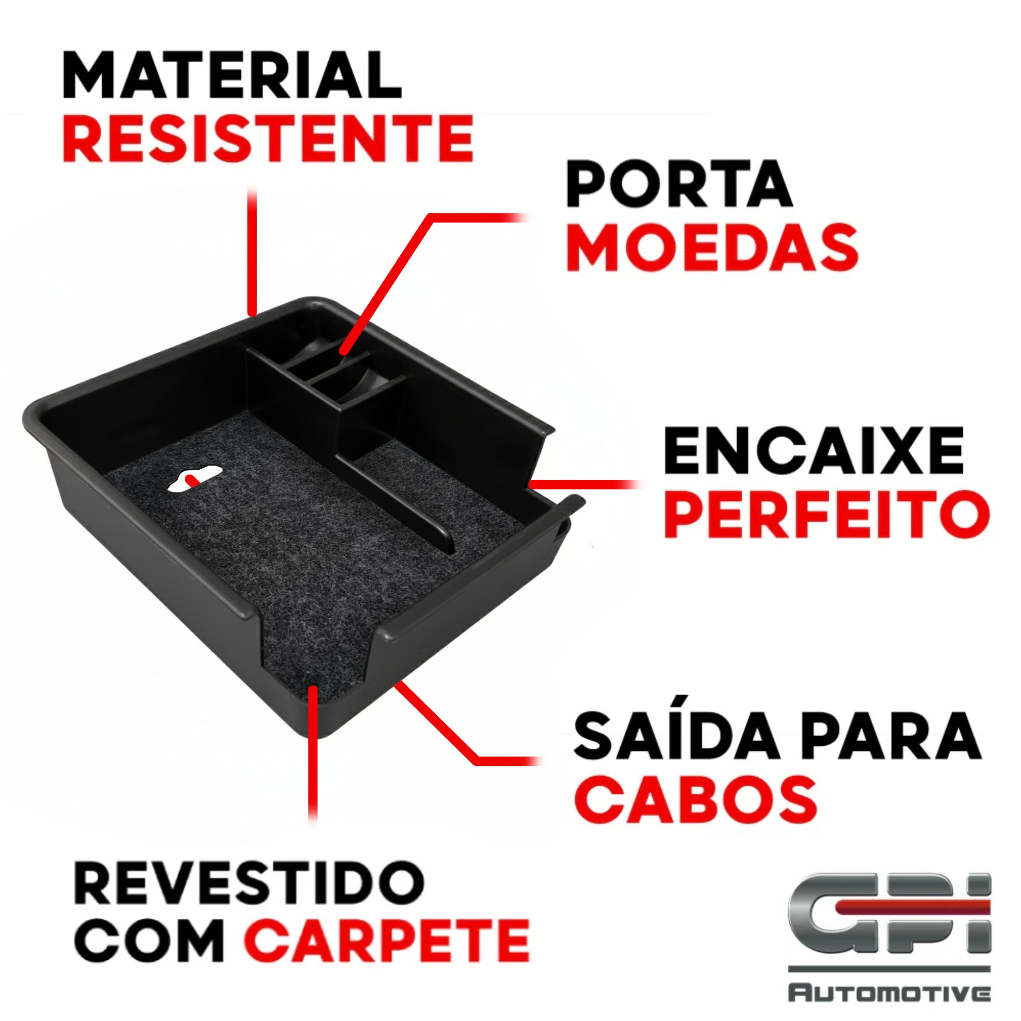 Acessório Organizador Porta Treco Hyundai Creta 2022/...